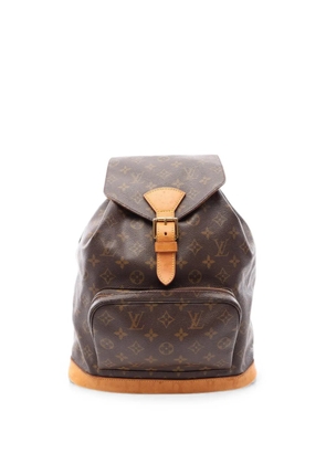 Louis Vuitton Pre-Owned 1999 Montsouris GM Monogram backpack - Brown