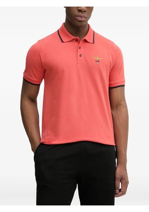 Aeronautica Militare eagle-embroidered polo shirt
