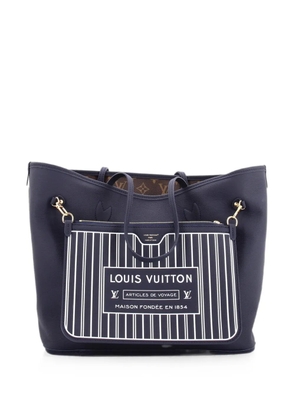 Louis Vuitton Pre-Owned Neverfull Inside Out Monogram Canvas and Leather MM tote bag - Blue