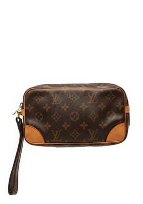 Louis Vuitton Pre-Owned 1994 Monogram Marly Dragonne PM clutch bag - Brown