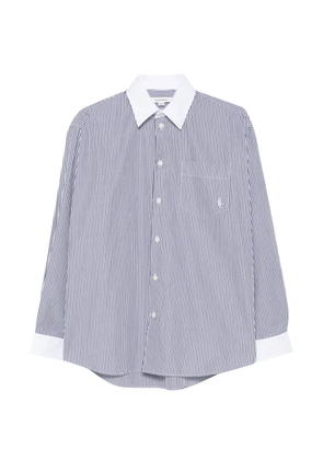 Sporty & Rich striped cotton shirt - Blue