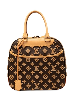 Louis Vuitton Pre-Owned 2013 Monogram Tuffetage Deauville Cube handbag - Brown