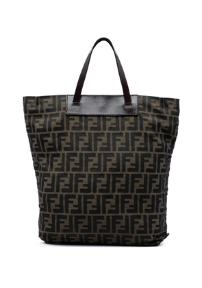 Fendi Pre-Owned 2000-2010 Zucca Canvas tote bag - Brown