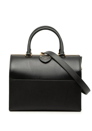 Louis Vuitton Pre-Owned 2018 Leather Speedy Doctor Bag 25 handbag - Black