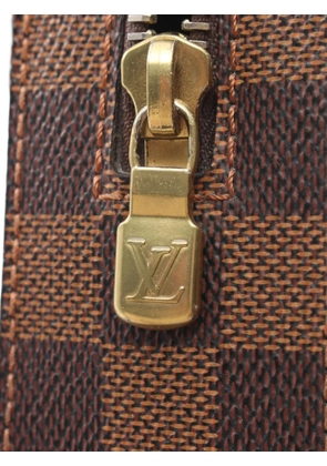 Louis Vuitton Pre-Owned 2010 Geronimos Damier Ebene belt bag - Brown
