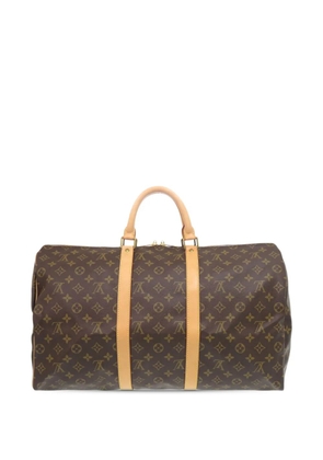 Louis Vuitton Pre-Owned 1991 Monogram Keepall 50 travel bag - Brown
