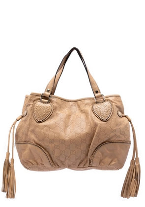 Gucci Pre-Owned 2016-2026 Small Guccissima Tribeca tote bag - Brown