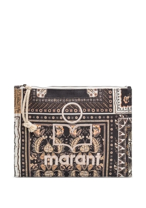 ISABEL MARANT Netia clutch bag - Black