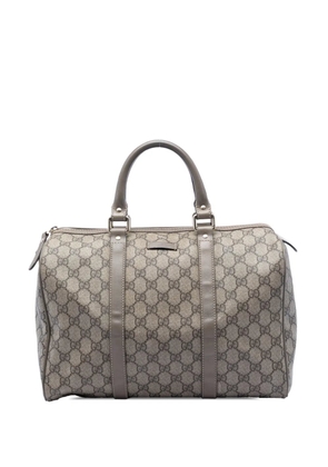 Gucci Pre-Owned 2016-2026 Medium GG Supreme Joy boston bag - Neutrals