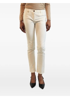 Brunello Cucinelli Vintage skinny-fit cotton jeans - Neutrals