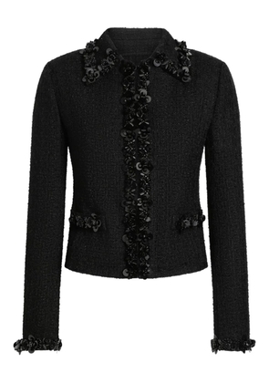 Dolce & Gabbana sequin-embellished jacket - Black