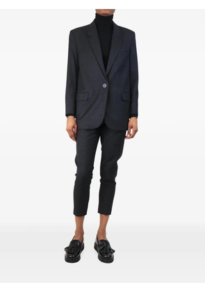 MARANT ÉTOILE checked wool suit set - Black