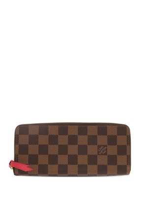 Louis Vuitton Pre-Owned 2011 Damier Ebene Zippy Wallet long wallets - Brown