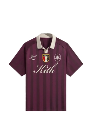KITH Shadow Stripe Marcel Soccer T-shirt - Purple