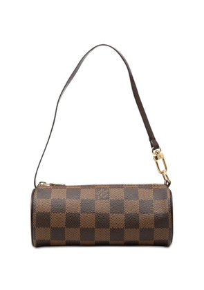 Louis Vuitton Pre-Owned 1990-2010 Damier Ebene Papillon Pochette handbag - Brown