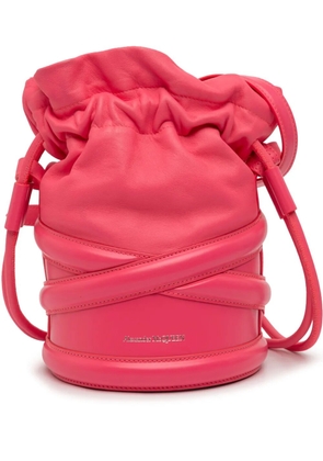 Alexander McQueen Pre-Owned 2010-2026 Calfskin The Soft Curve bucket bag - Pink