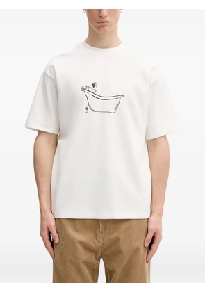Drôle De Monsieur graphic-print T-shirt - White