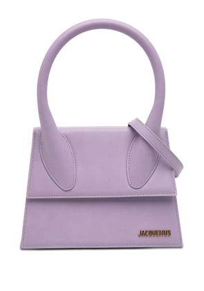 Jacquemus Pre-Owned 2018-2024 Smooth Calfskin Le Grand Chiquito satchel - Purple