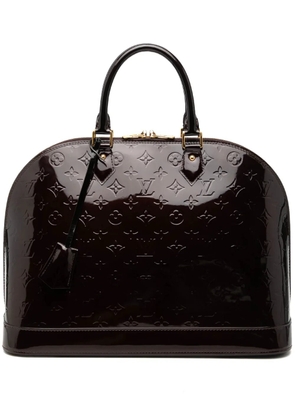 Louis Vuitton Pre-Owned 2009 Monogram Vernis Alma GM handbag - Purple