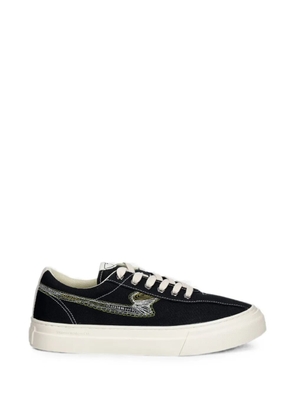 Stepney Workers Club S-Strike embroidered canvas sneakers - Black