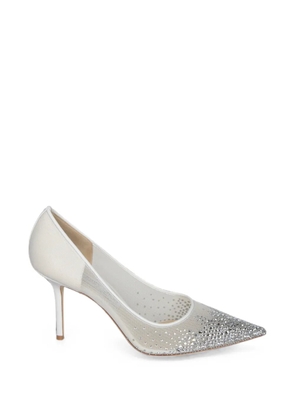 Jimmy Choo Love heeled pumps - White