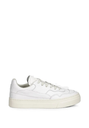 Stepney Workers Club OMNI paneled leather sneakers - White
