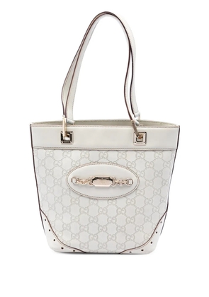 Gucci Pre-Owned 2000-2016 Mini Guccissima Punch tote bag - White