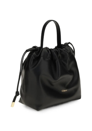 Chloé mini Chloé Icons drawstring bucket bag - Black