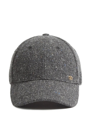 Valentino Garavani VLogo Signature wool baseball cap - Grey