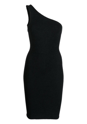Hunza G Nancy one-shoulder dress - Black
