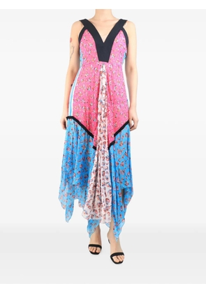 Byblos Vintage floral-print midi dress - Pink