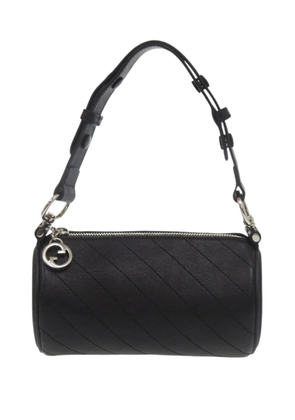 Gucci Pre-Owned 2016-2026 Mini Leather Blondie Barrel shoulder bag - Black