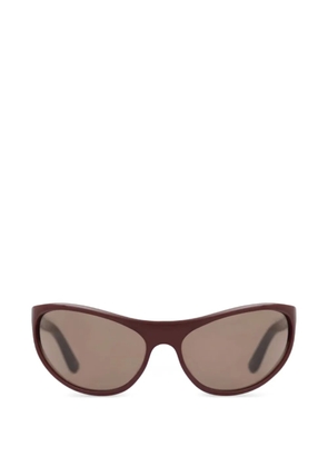 Thistles The Lex oval-frame sunglasses - Brown