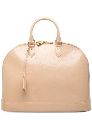 Louis Vuitton Pre-Owned 2010 Monogram Vernis Alma GM handbag - Neutrals