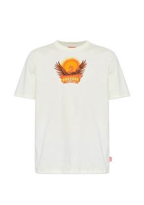 Diesel T-Adjust-Aa1 graphic-print T-shirt - Neutrals