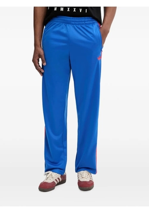 adidas Firebird logo-embroidered side-stripe track pants - Blue