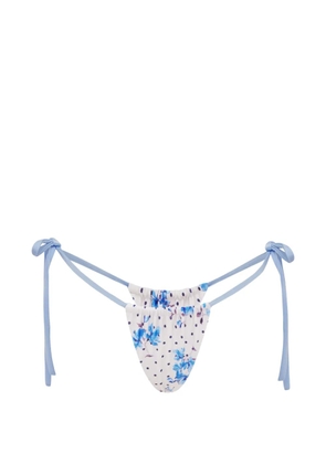 FAE SWIM Birdie bikini bottoms - White