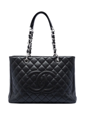 CHANEL Pre-Owned 2009-2010 Caviar Grand Shopping tote bag - Black