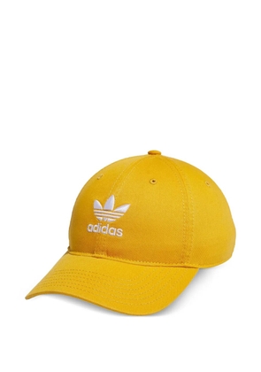 adidas Adicolor embroidered baseball cap - Yellow
