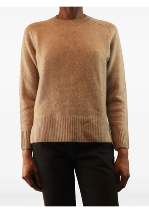 extreme cashmere crew-neck raglan-sleeve sweater - Neutrals
