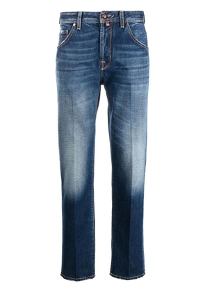 Jacob Cohën stonewashed straight-leg jeans - Blue