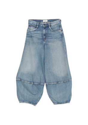 AGOLDE seam-detail barrel-leg jeans - Neutrals