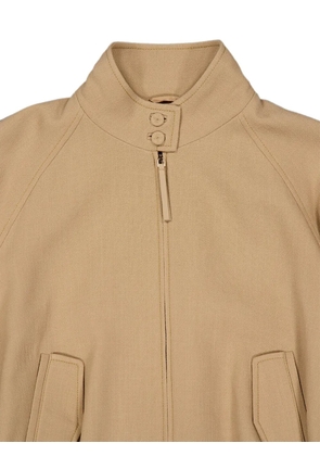 Gabriela Hearst Aluin cropped jacket - Neutrals