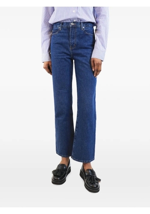 7 For All Mankind cuffed wide-leg jeans - Blue