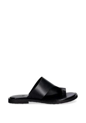 BILLI BI toe-strap leather sandals - Black