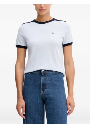 Lacoste logo-patch short-sleeve T-shirt - Blue