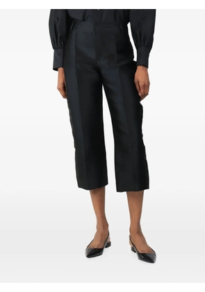 DESTREE cropped tailored trousers - Black