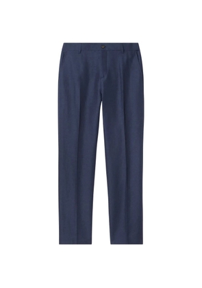 Filippa K Hugo pressed-crease tailored trousers - Blue