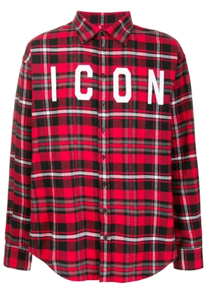 DSQUARED2 Icon plaid shirt
