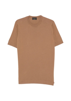 Dell'oglio crew-neck short-sleeve T-shirt - Brown